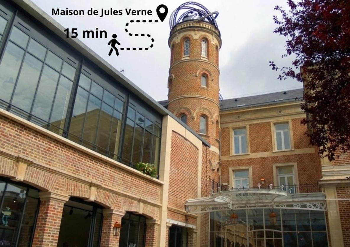 L Amiens Haussmann-Gare-Hortillonnages-Centre-Ville-Wifi Exterior photo